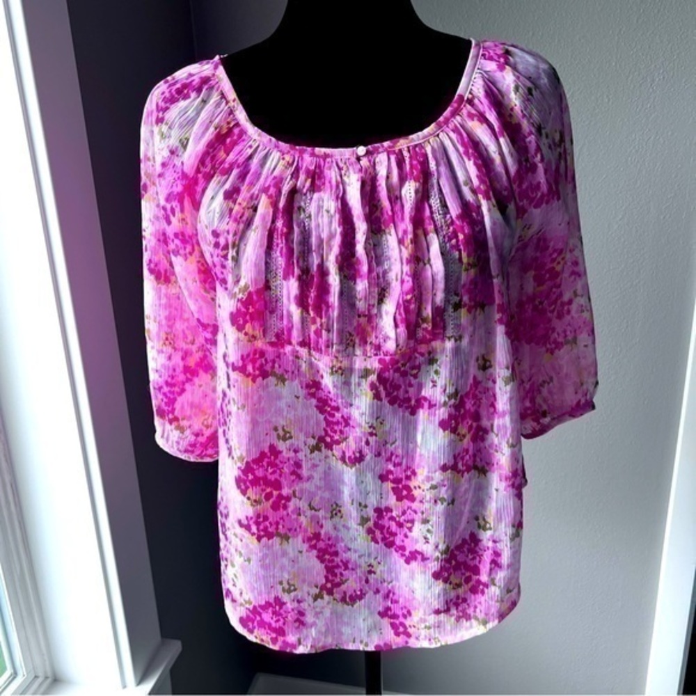 Abercrombie & Fitch semi sheer blouse size XS
